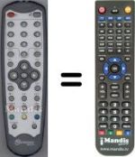 Telecomando equivalente HVS53330