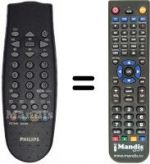Telecomando equivalente Philips HVS54244