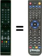 Telecomando equivalente HVS53250