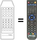Telecomando equivalente HVS54596