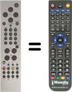 Telecomando equivalente Goodmans HVS55085