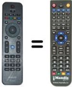 Telecomando equivalente HVS57475