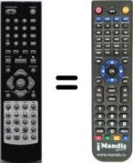 Telecomando equivalente HVS57515
