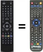 Telecomando equivalente Aeg HVS57695