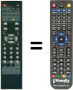 Telecomando equivalente HVS57638