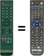 Telecomando equivalente HVS57634