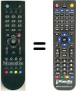 Telecomando equivalente HVS53309