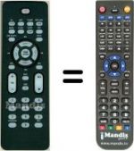 Telecomando equivalente HVS59077