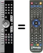 Telecomando equivalente Medion HVS53067