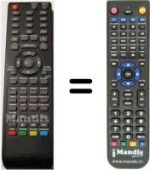 Telecomando equivalente HVS57696