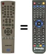 Telecomando equivalente 00002 A