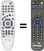 Telecomando equivalente Metronic 441512