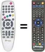 Telecomando equivalente Metronic ZAPBOX EASY 2