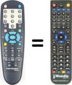 Telecomando equivalente Metronic 441593