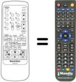 Telecomando equivalente Sinudyne SV 9222