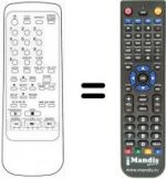 Telecomando equivalente 07660BU020