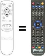 Telecomando equivalente 076R066020