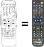 Telecomando equivalente 07660CH030