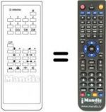 Telecomando equivalente 105-045D