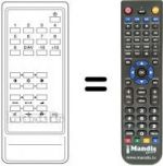 Telecomando equivalente 105-045H