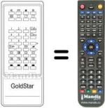 Telecomando equivalente 105-045Y