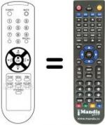 Telecomando equivalente 105-210A / J