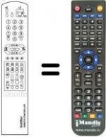Telecomando equivalente 105-219D