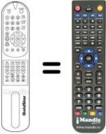 Telecomando equivalente 105-224V