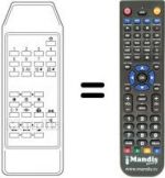 Telecomando equivalente 105-523C