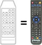 Telecomando equivalente 105-523E