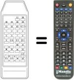 Telecomando equivalente 105-523G