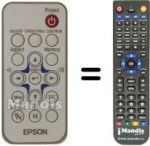 Telecomando equivalente Epson TW 10 H