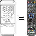 Telecomando equivalente 143.9.4100.69300