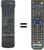Telecomando equivalente Sony KV-X 2981 D