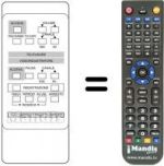 Telecomando equivalente Amstrad TVR 3