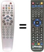 Telecomando equivalente Aristona 17 PF 9945