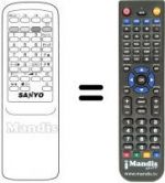 Telecomando equivalente 1AV0U10B09101