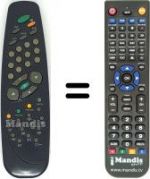 Telecomando equivalente Vestel 3240