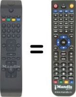 Telecomando equivalente Techwood TW 22916 B19 LED