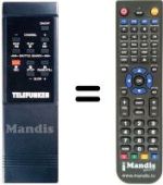 Telecomando equivalente NordMende V 1503 K