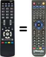 Telecomando equivalente Ultravox UX 19 LC10