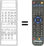 Telecomando equivalente 30 D 1