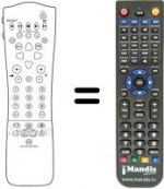 Telecomando equivalente Aristona 28 PW 8809 / 19