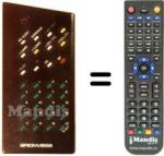 Telecomando equivalente 33 T 2