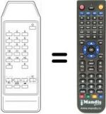 Telecomando equivalente UNIVERSUM 7260359