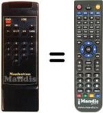 Telecomando equivalente 4000
