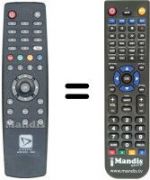 Telecomando equivalente Metronic ZAPBOX EASY