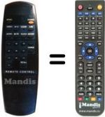 Telecomando equivalente 5000