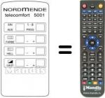 Telecomando equivalente TELECOMFORT 5001