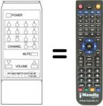 Telecomando equivalente 596618-6